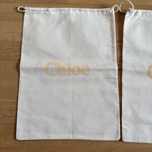 Chloe Cream Dust Bags